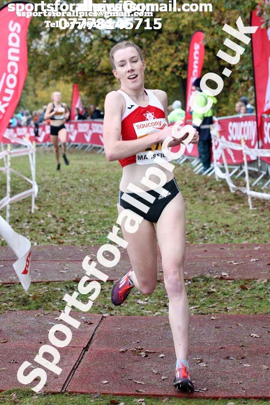 Womens junior National Cross Country Relay, Berry Hill Park, Mansfield. Photo:  David T. Hewitson/Sports for All Pics